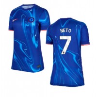 Maglie da calcio Chelsea Pedro Neto #7 Prima Maglia Femminile 2024-25 Manica Corta